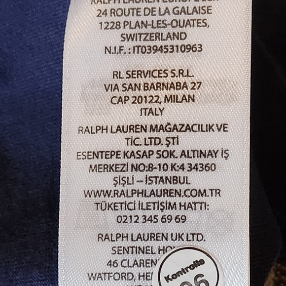 SOLD!!! Polo Ralph Lauren Men's Ski 92 Long Sleeve T-Shirt - Navy - LARGE - NWT - Picture 10 of 12